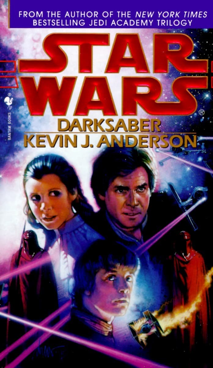 Star Wars: Darksaber book cover