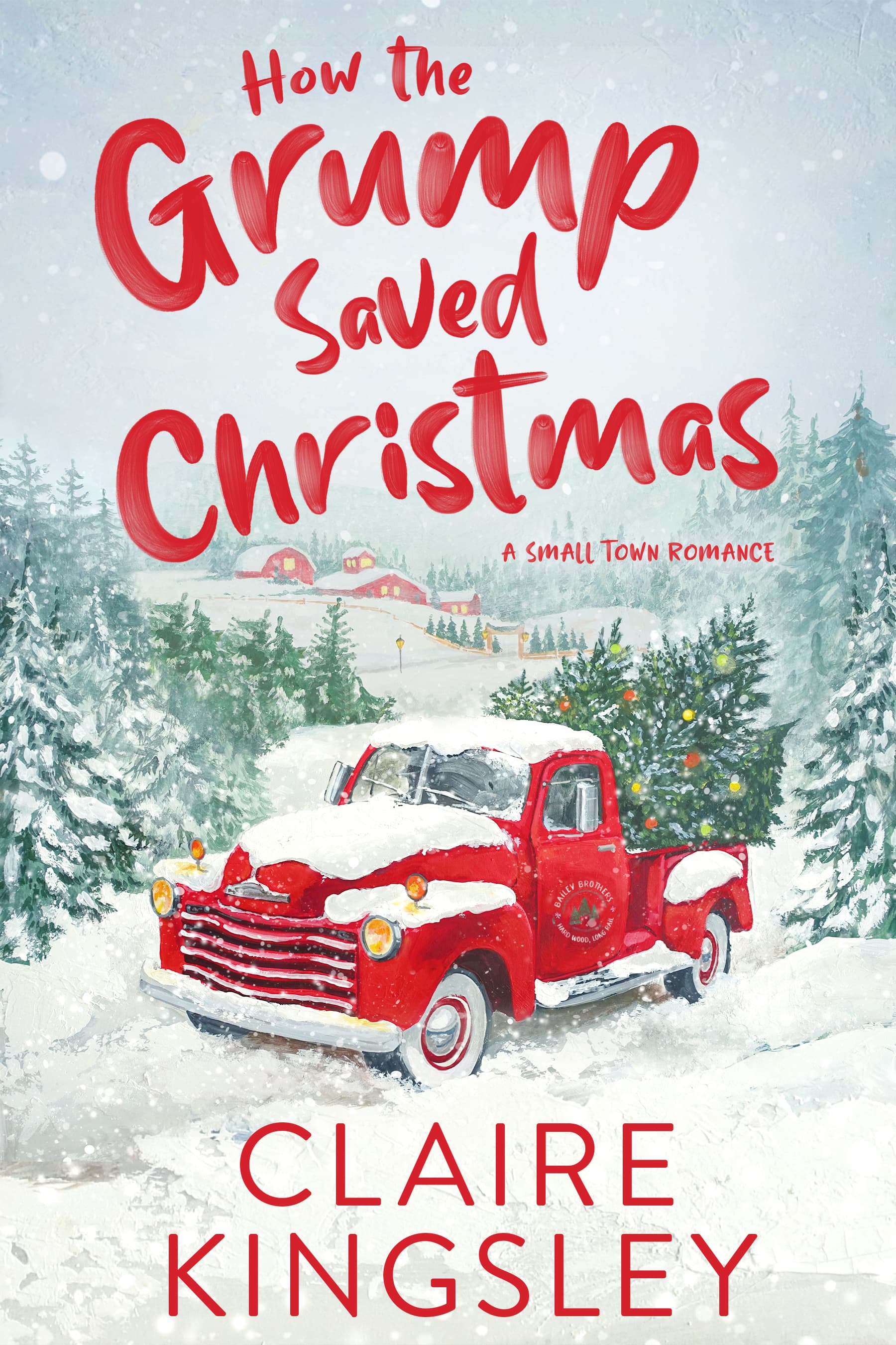 How the Grump Saved Christmas book cover