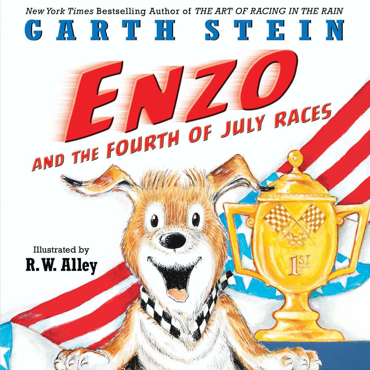 Enzo and the Fourth of July Races book cover