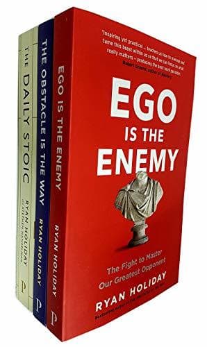 Ego is the Enemy / The Obstacle is the Way / The Daily Stoic book cover