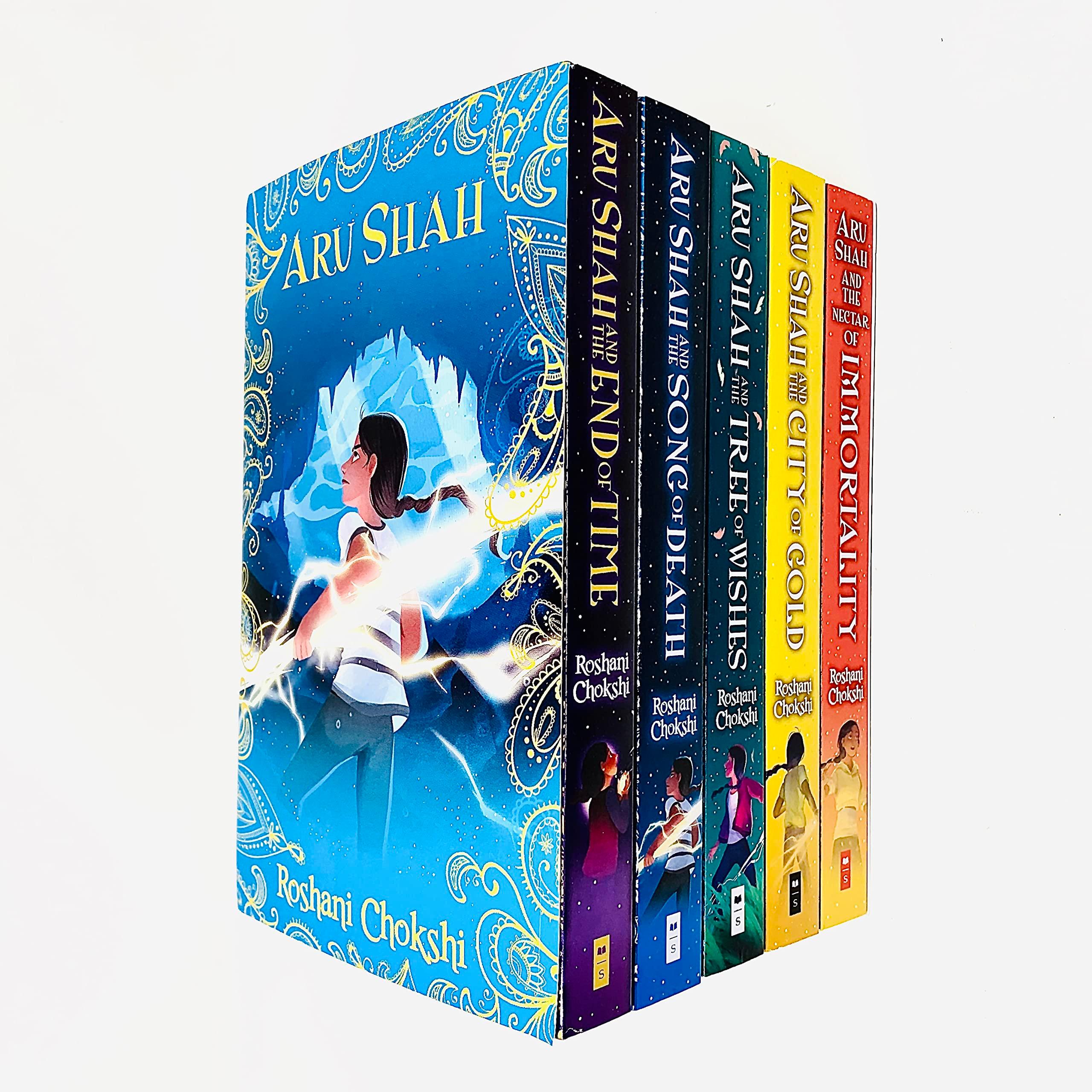 Pandava Rick Riordan Presents Aru Shah Series Books 1 - 5 Collection by Roshani Chokshi