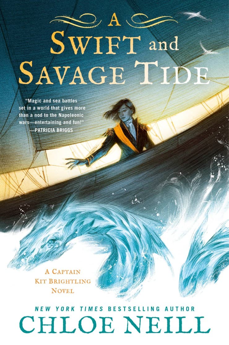 A Swift and Savage Tide book cover