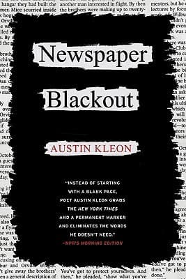 Newspaper Blackout book cover