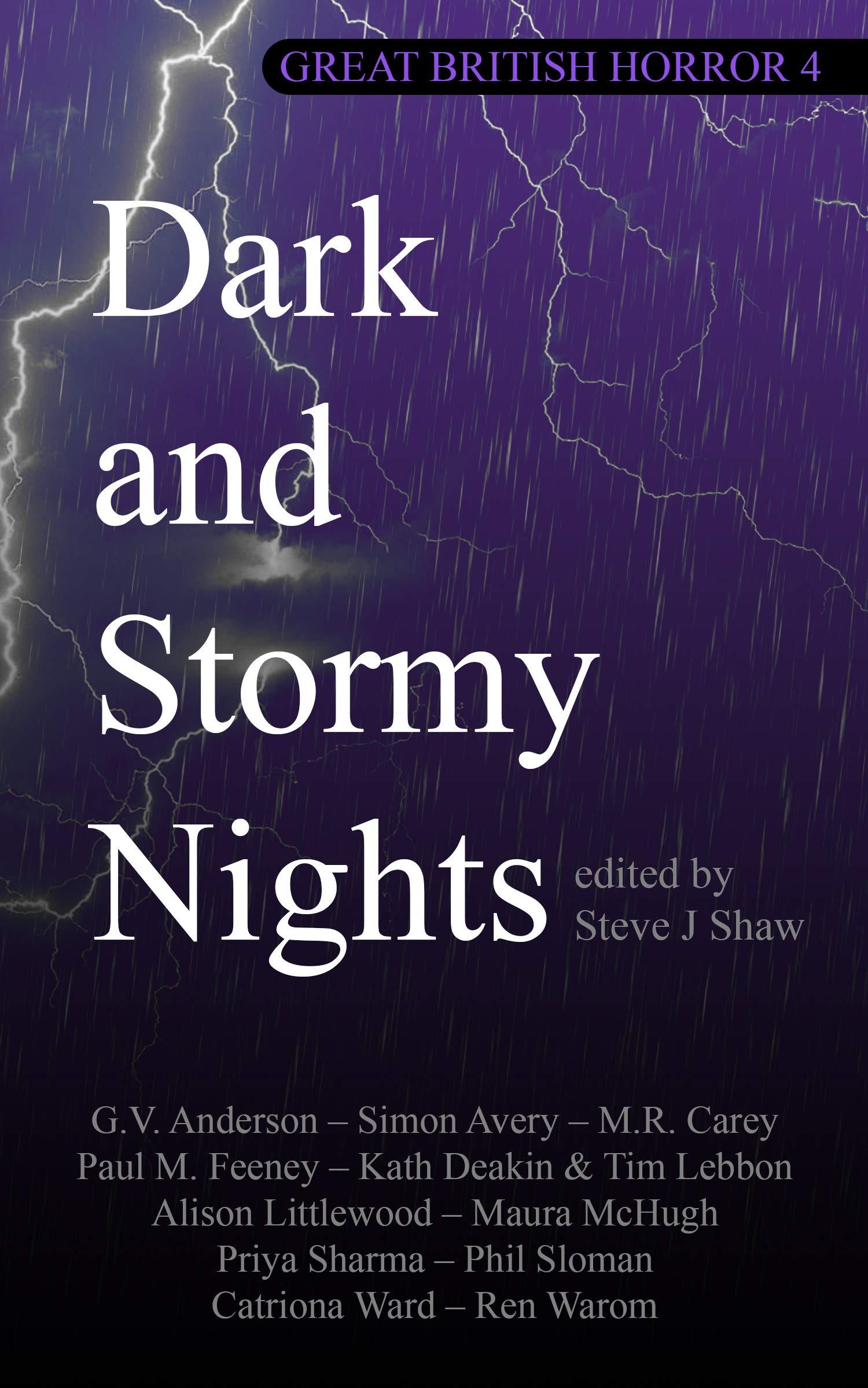 Great British Horror 4: Dark and Stormy Nights book cover