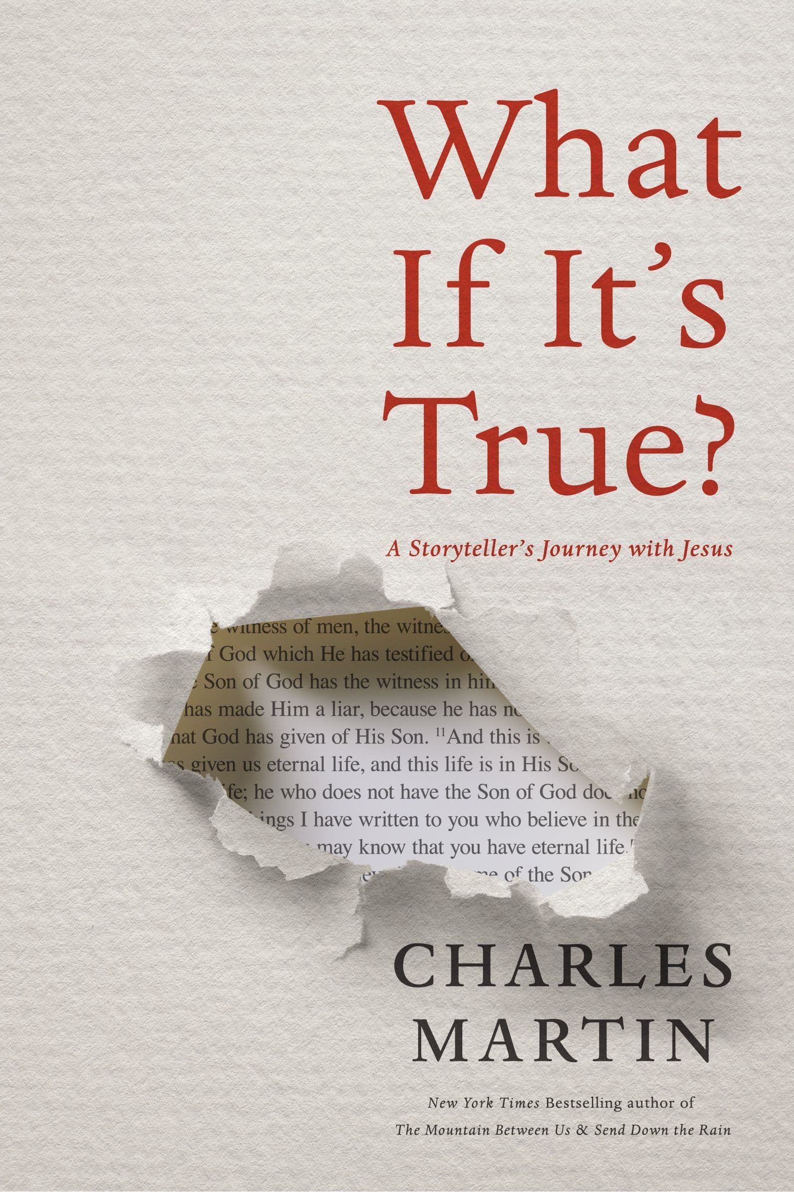 What If It's True?: A Storyteller’s Journey with Jesus book cover