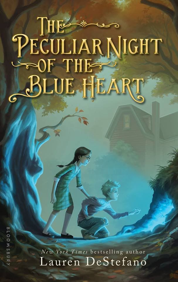 The Peculiar Night of the Blue Heart book cover