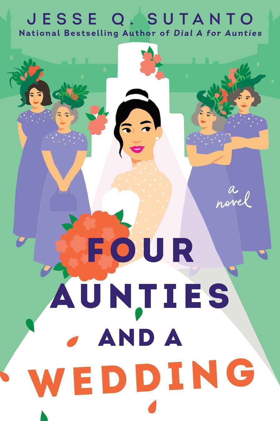 Four Aunties and a Wedding book cover