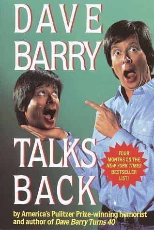 Dave Barry Talks Back book cover