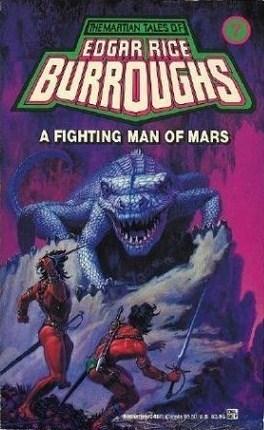 A Fighting Man of Mars book cover