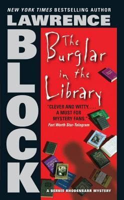 The Burglar in the Library book cover
