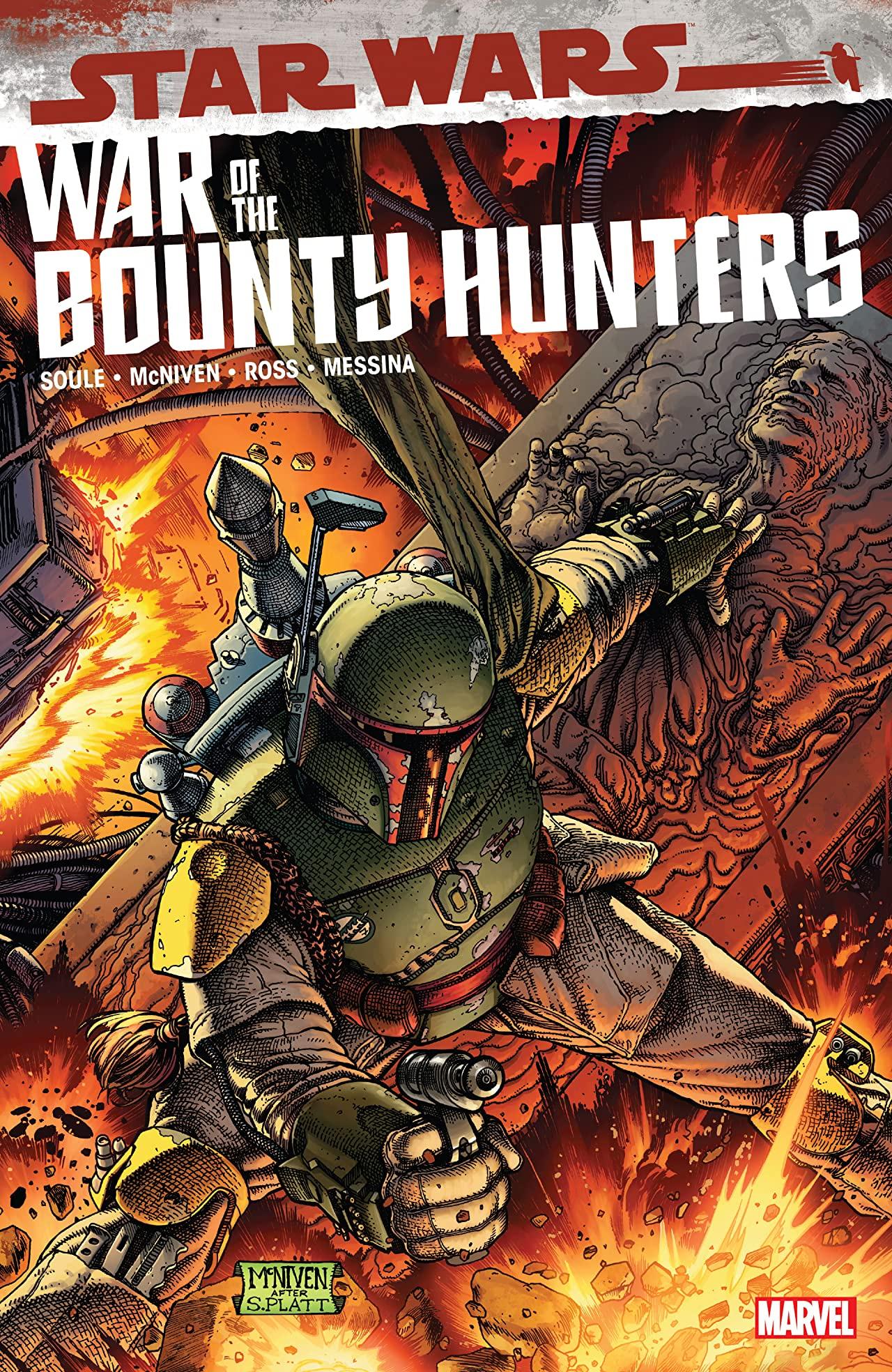 Star Wars: War of the Bounty Hunters book cover