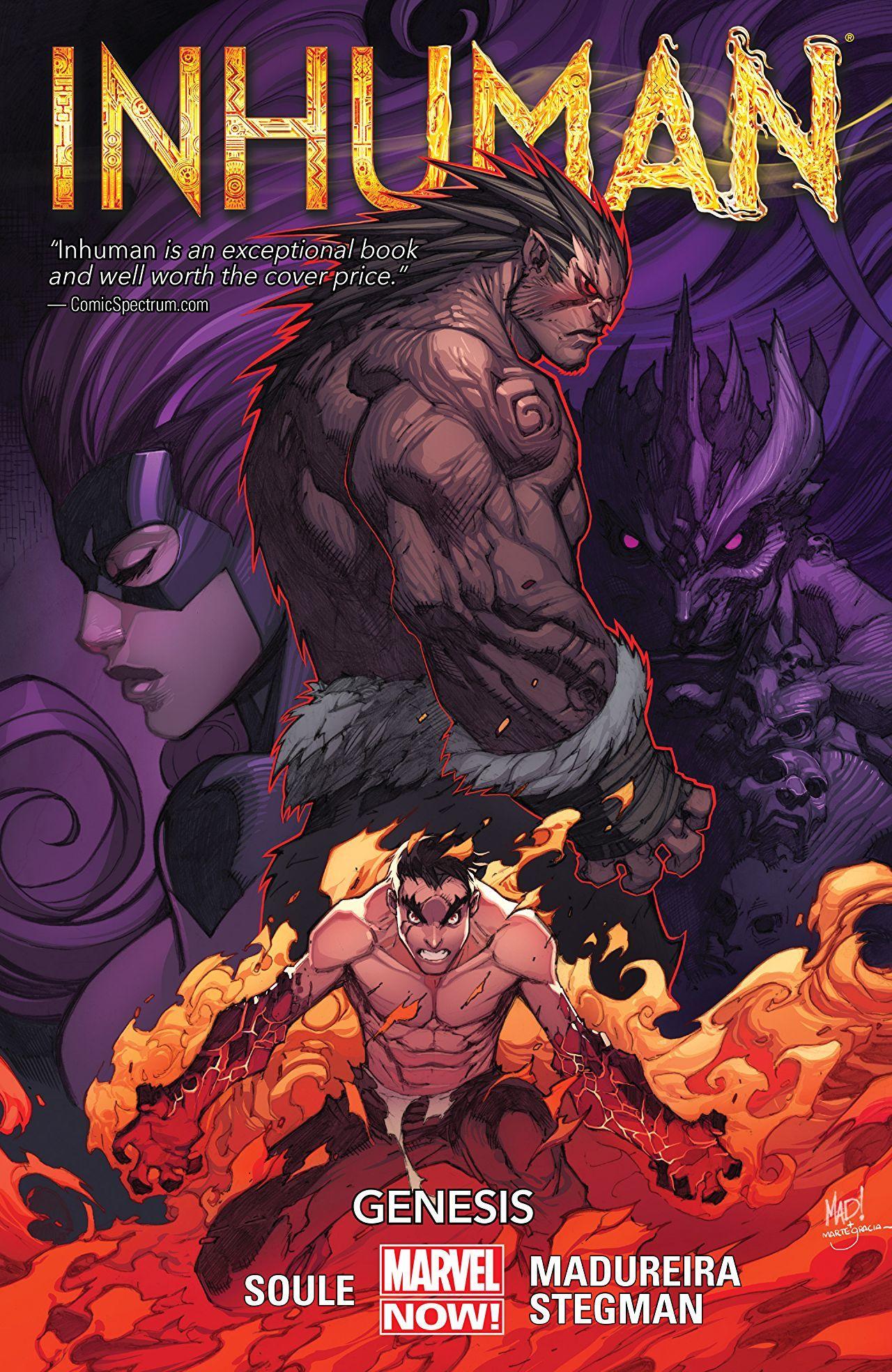 Inhuman, Vol. 1: Genesis book cover