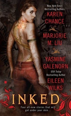 Inked book cover