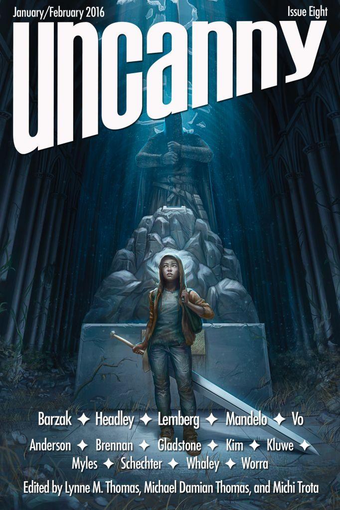 Uncanny Magazine Issue 8: January/February 2016 book cover