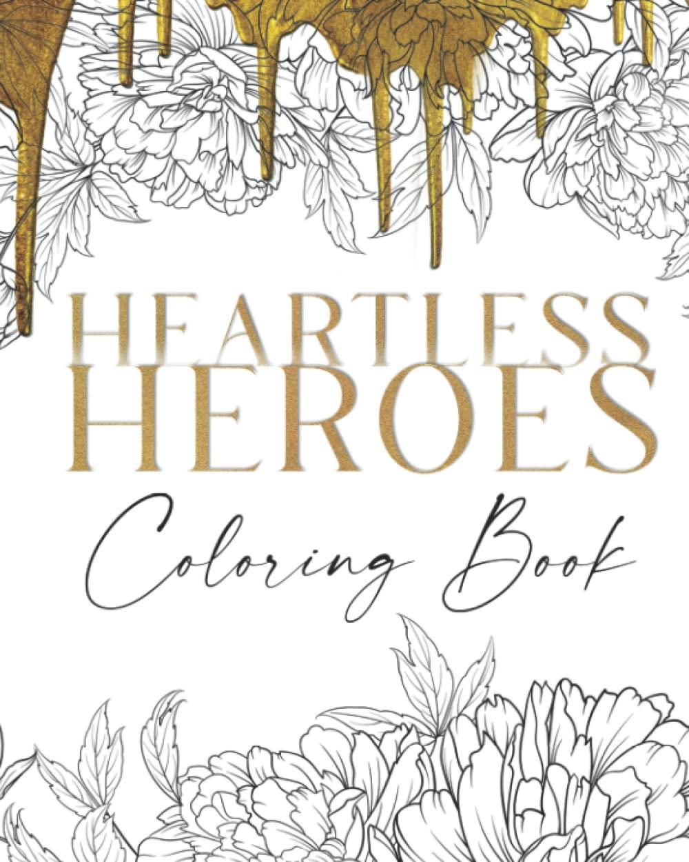 Heartless Heroes Coloring Book book cover