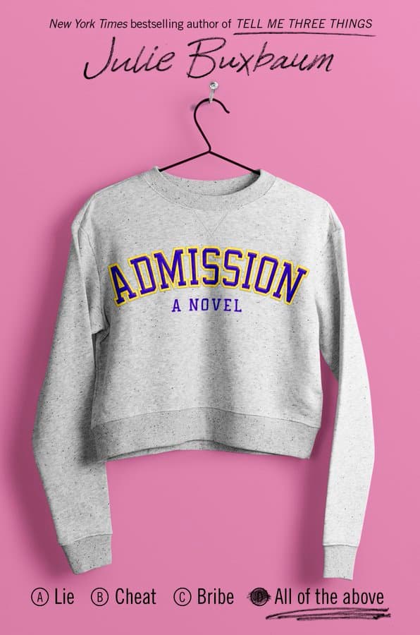 Admission book cover