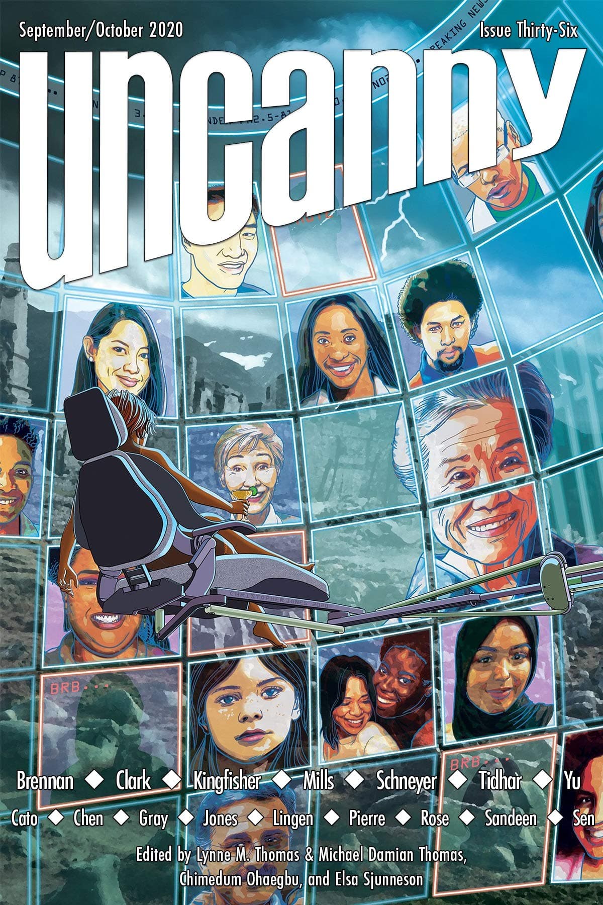 Uncanny Magazine Issue 36: September/October 2020 book cover