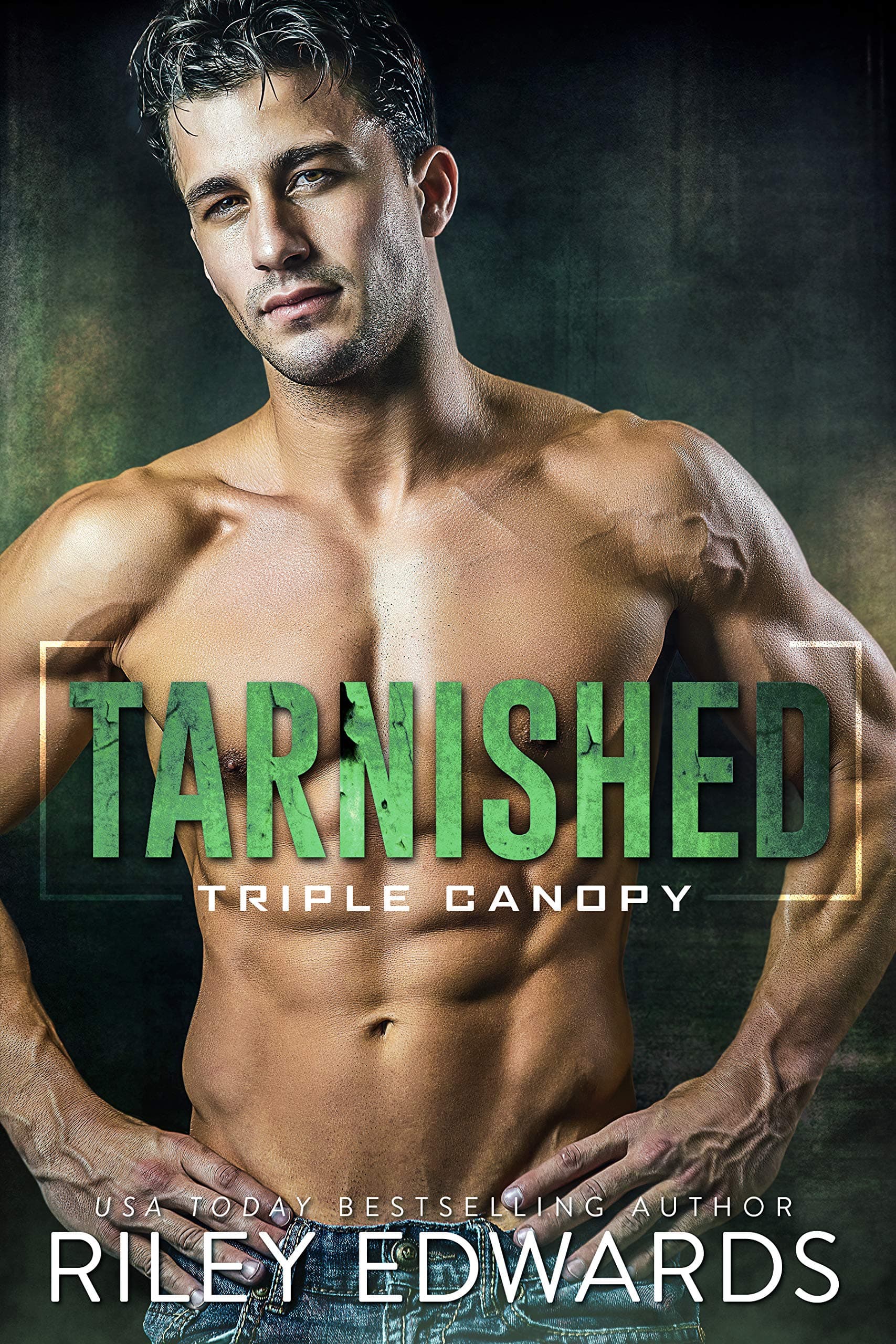 Tarnished book cover