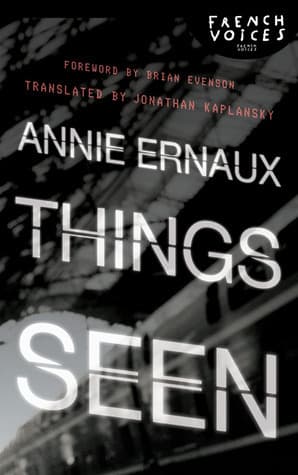 Things Seen book cover