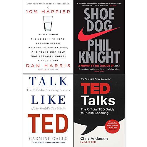 Shoe Dog / 10% Happier / Talk Like TED / TED Talks