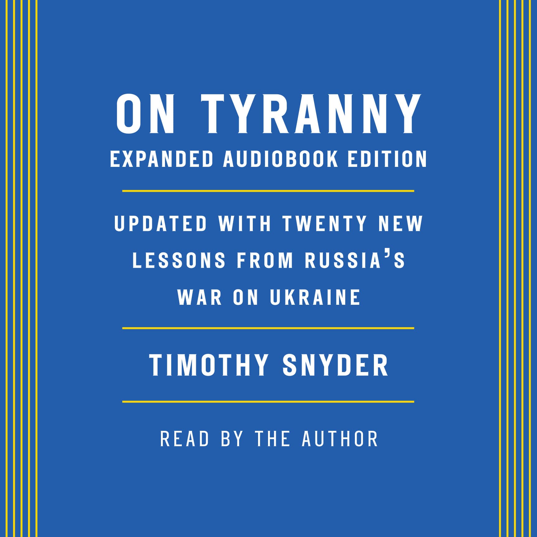 On Tyranny book cover