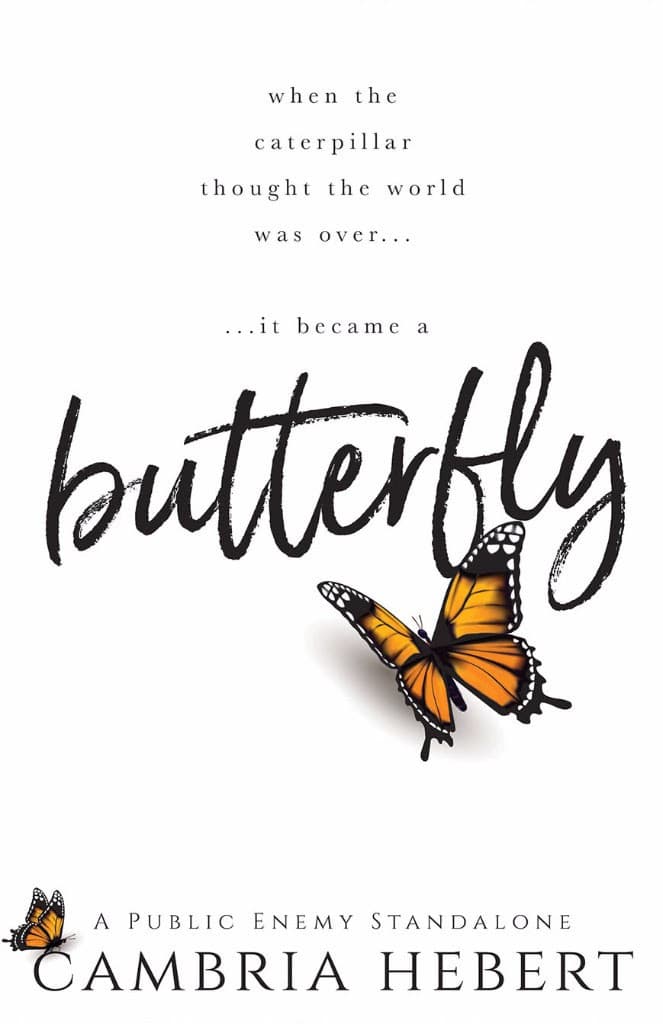 Butterfly book cover