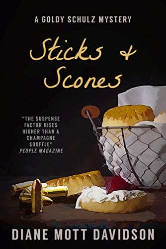 Sticks and Scones: A culinary murder mystery book cover