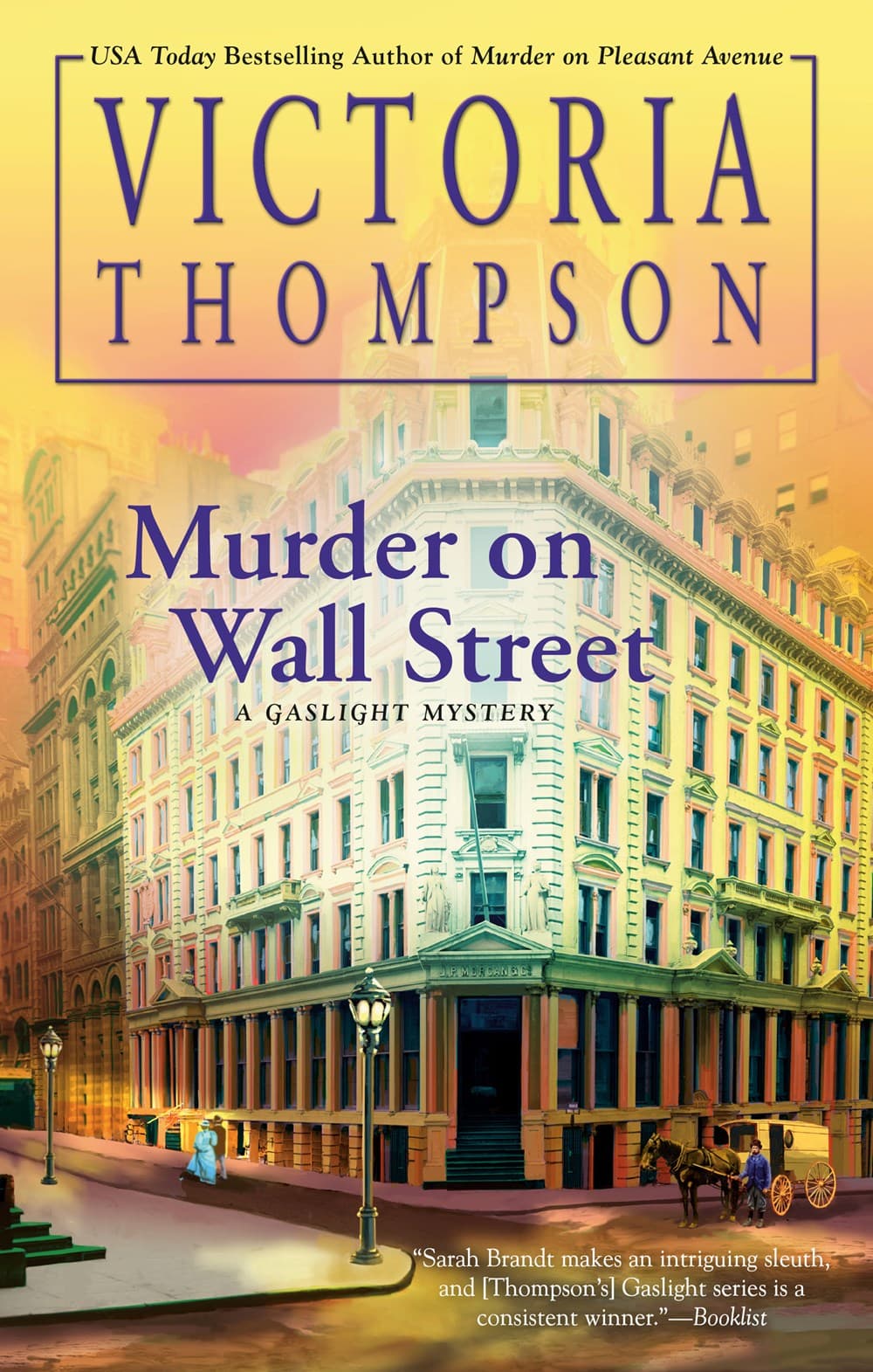 Murder on Wall Street book cover