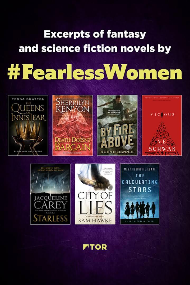 Fearless Women Sampler: Excerpts of Fantasy and Science Fiction Novels by Fearless Women book cover