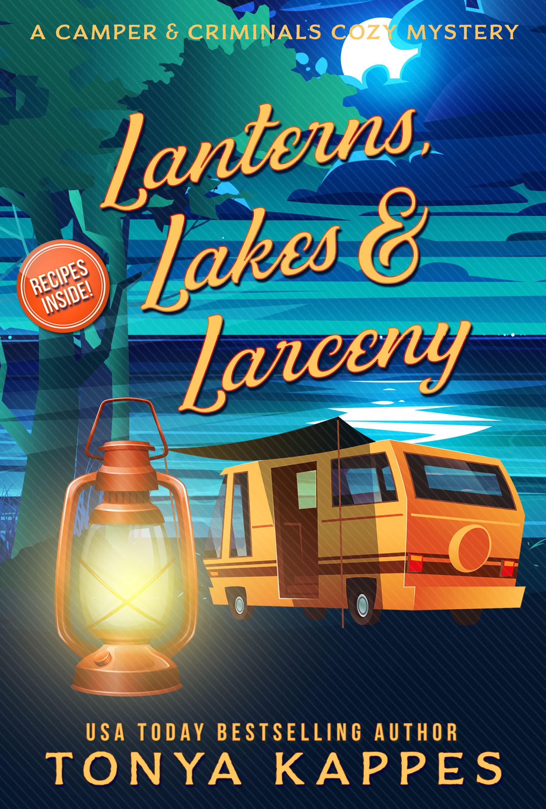 Lanterns, Lakes, & Larceny book cover