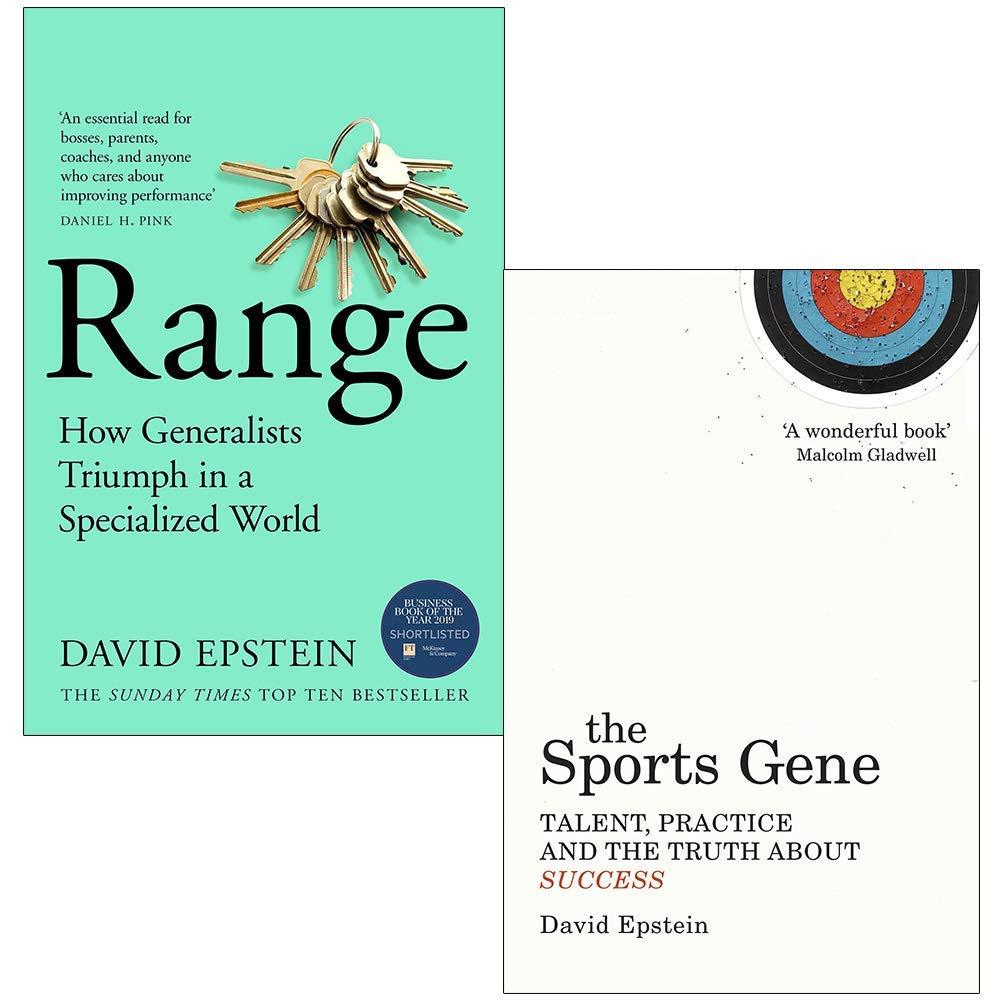 Range: How Generalists Triumph in a Specialized World / The Sports Gene book cover