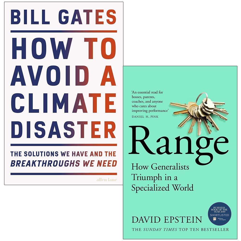 How to Avoid a Climate Disaster / Range: How Generalists Triumph in a Specialized World book cover