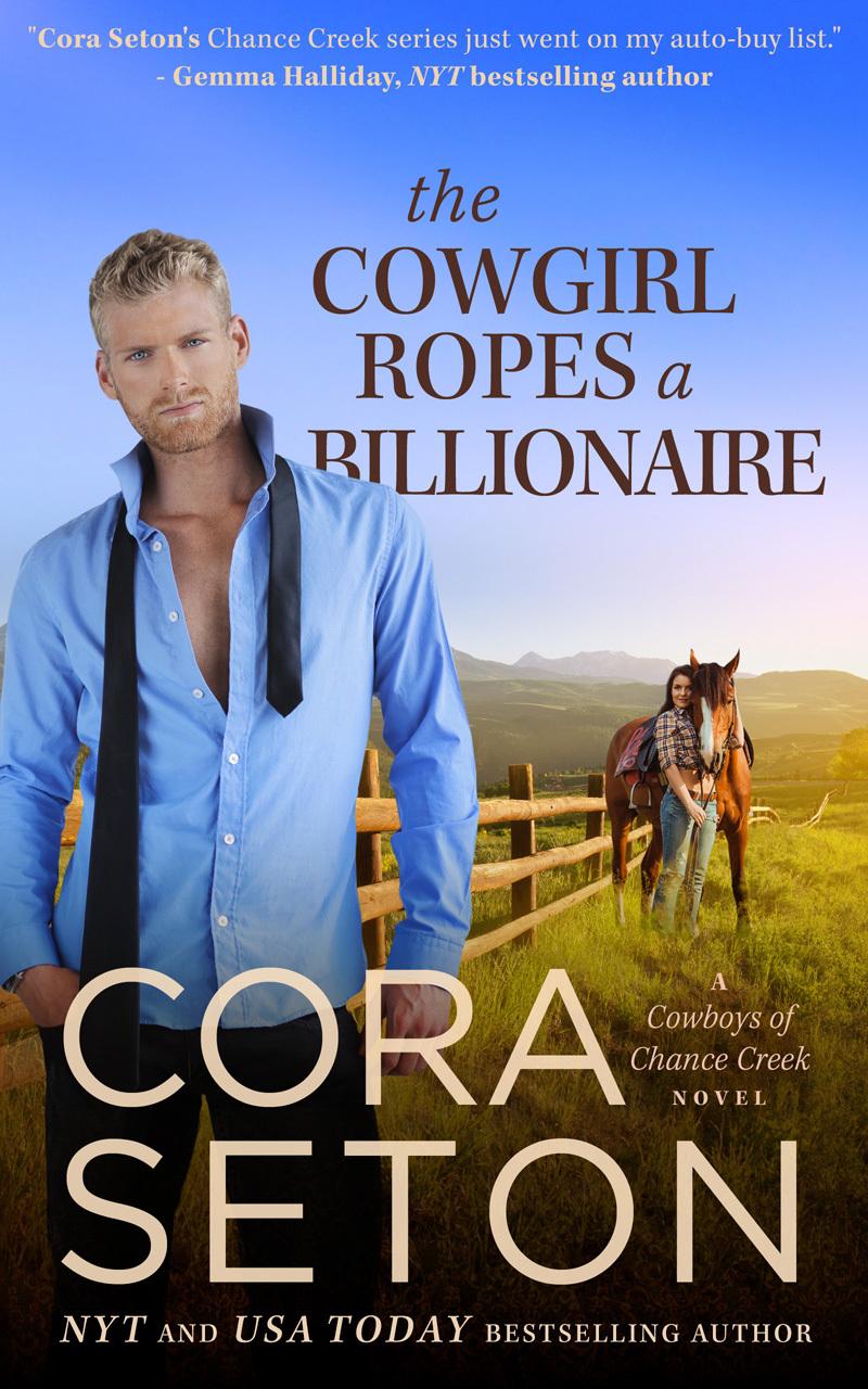 The Cowgirl Ropes a Billionaire book cover