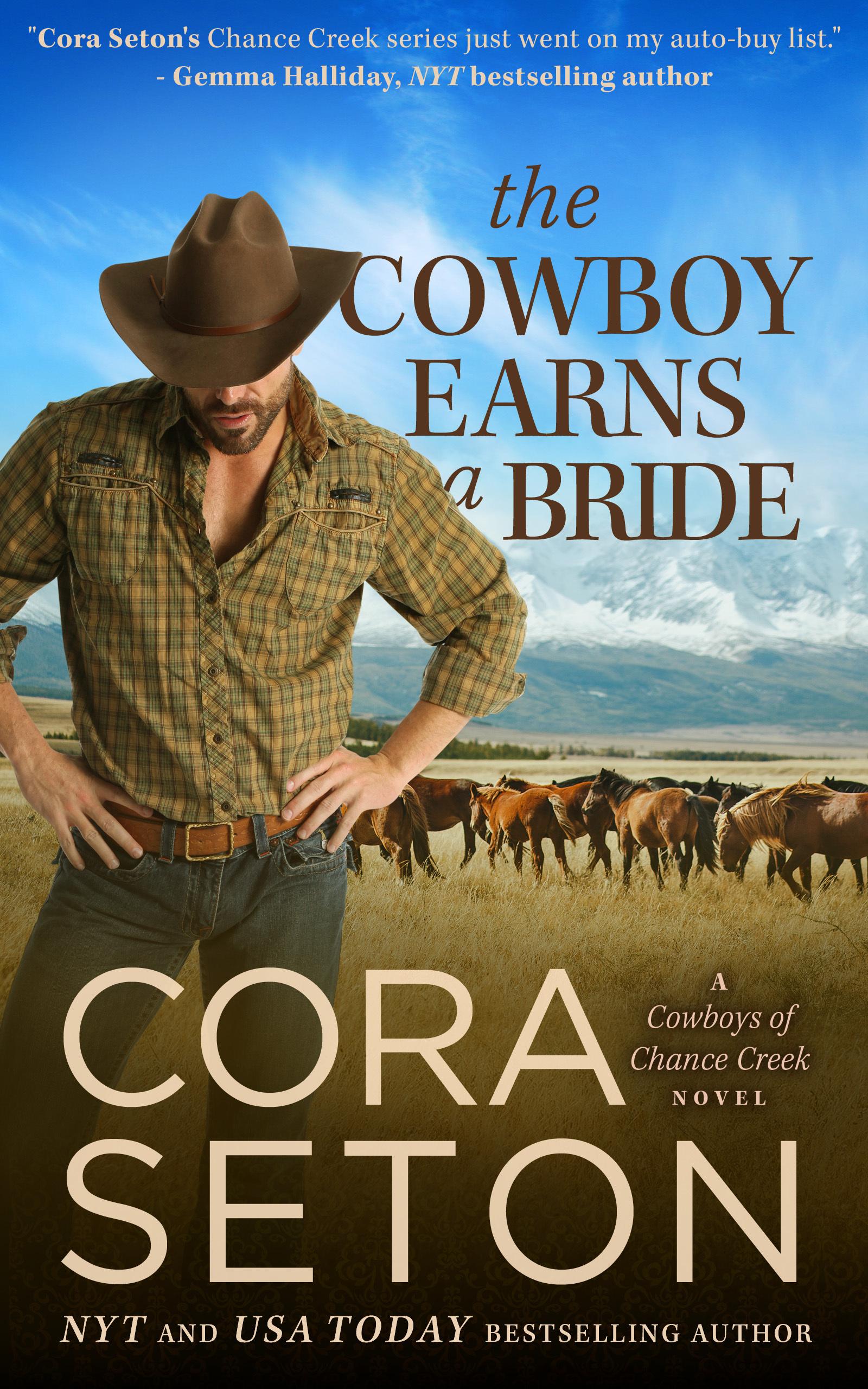 The Cowboy Earns a Bride book cover