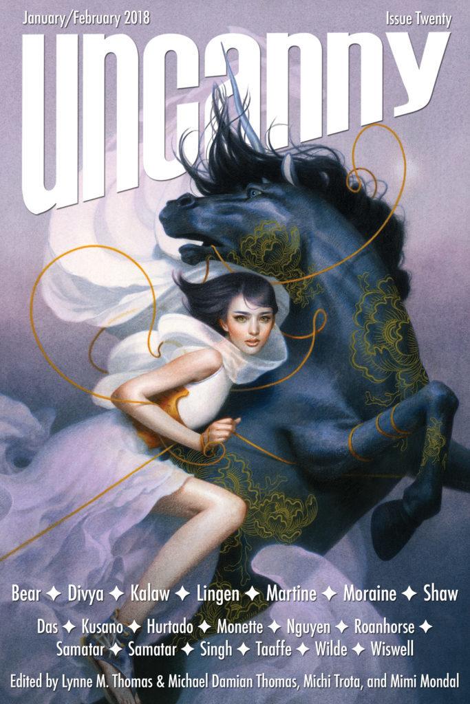 Uncanny Magazine Issue 20: January/February 2018 book cover