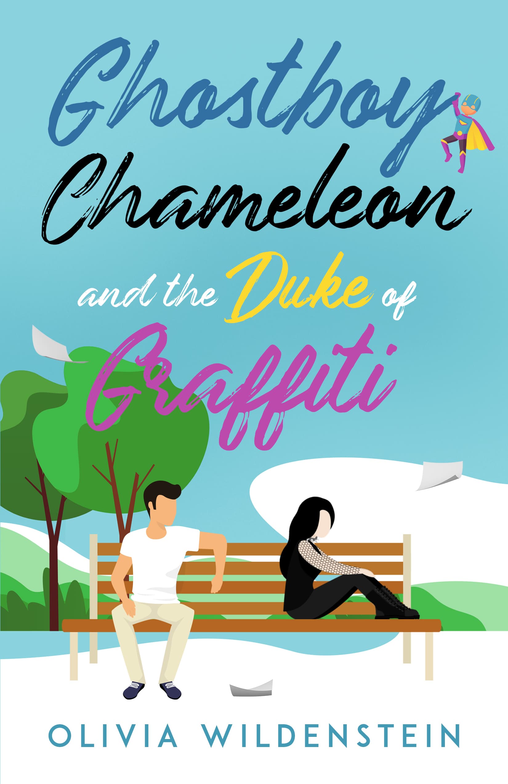 Ghostboy, Chameleon and the Duke of Graffiti book cover