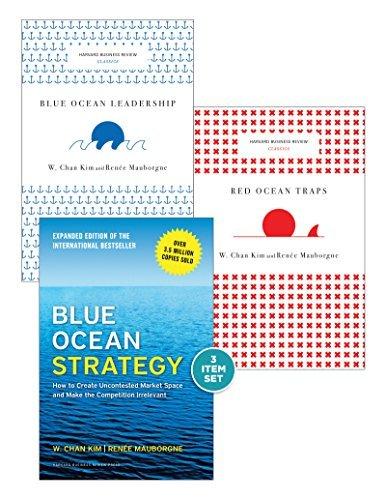 Blue Ocean Strategy with Harvard Business Review Classic Articles “Blue Ocean Leadership” and “Red Ocean Traps”