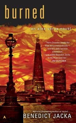 Burned book cover