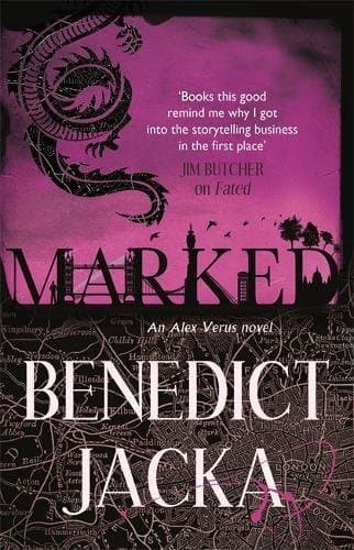 Marked book cover