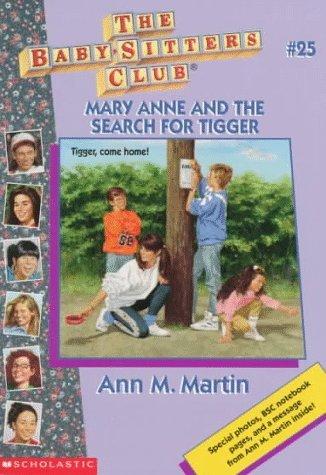 Mary Anne and the Search for Tigger book cover