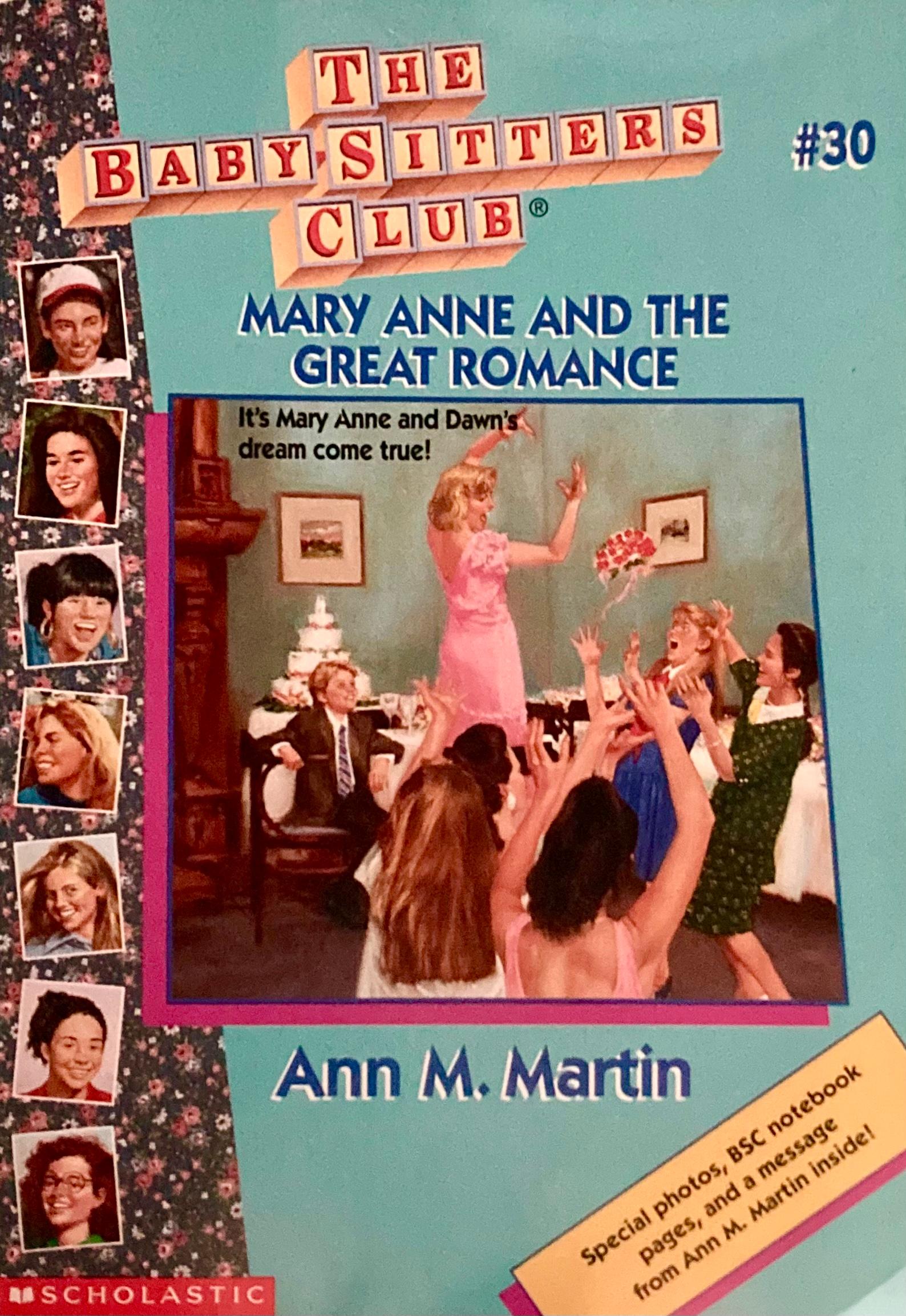 Mary Anne and the Great Romance book cover