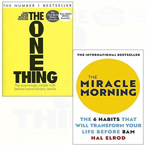 The One Thing / The Miracle Morning book cover