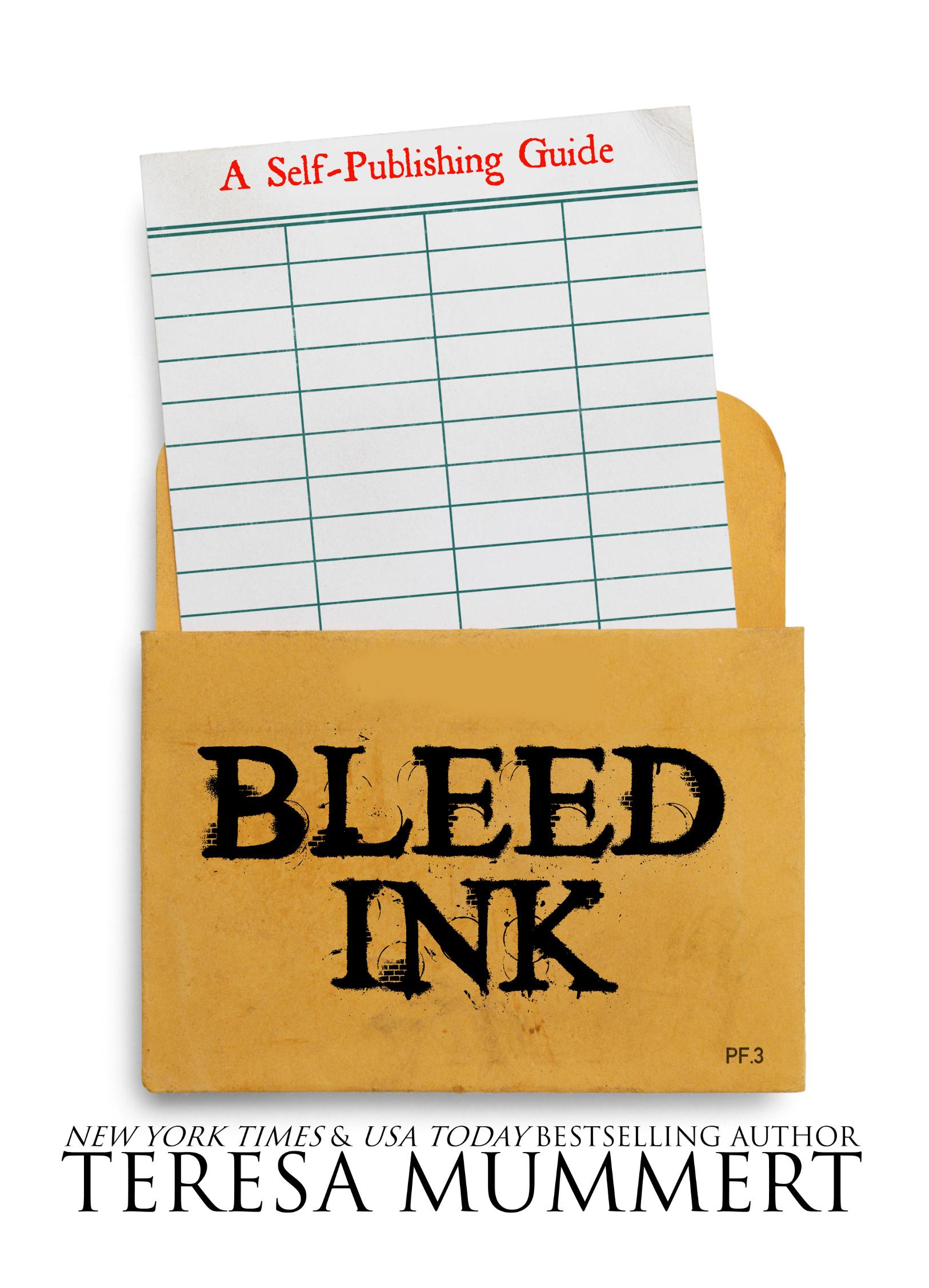 Bleed Ink: A Self-Publishing Guide book cover