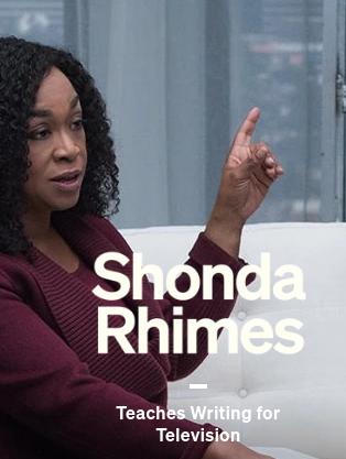 Shonda Rhimes Teaches Writing for Television book cover