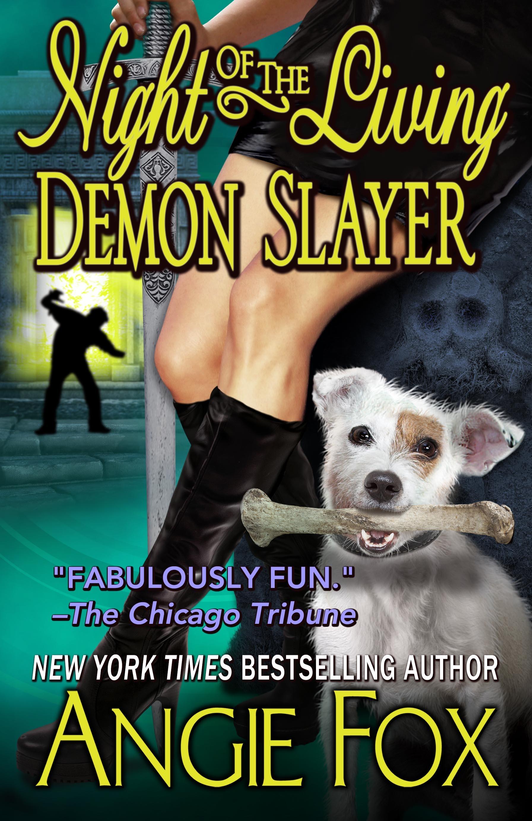 Night of the Living Demon Slayer book cover