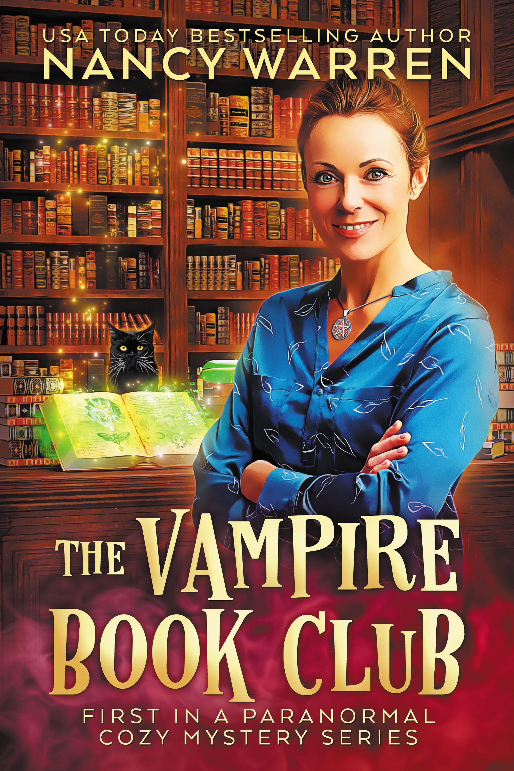 The Vampire Book Club book cover