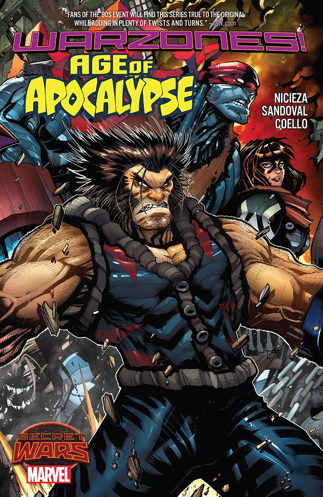 Age of Apocalypse: Warzones! book cover