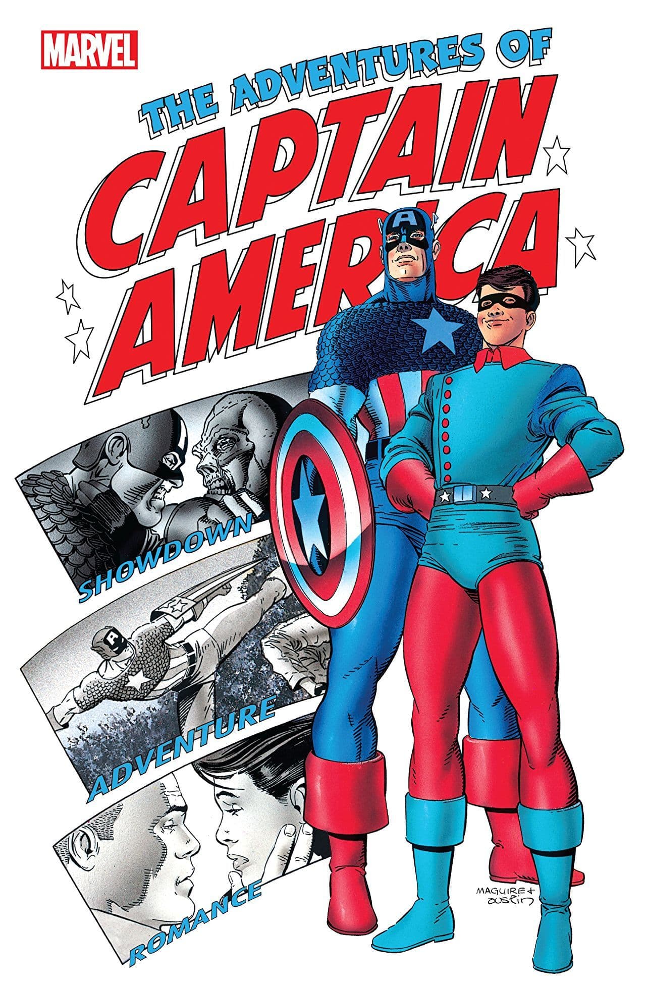 The Adventures of Captain America: Sentinel of Liberty book cover