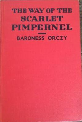 The Way of the Scarlet Pimpernel book cover