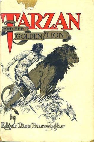 Tarzan and the Golden Lion book cover